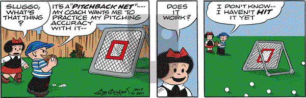 Nancy on Friday July 15, 2011 Comic Strip