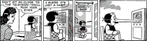 Nancy Classics on Monday September 5, 2016 Comic Strip