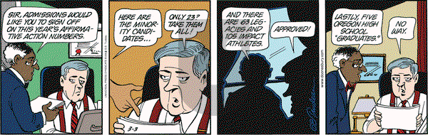Doonesbury on Monday March 3, 2003 Comic Strip