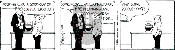 The Born Loser on Wednesday November 10, 2004 Comic Strip