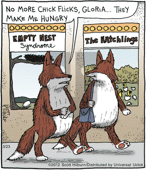 The Argyle Sweater - Friday March 23, 2012 Comic Strip