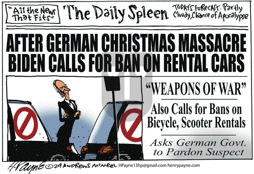 Henry Payne on Monday December 30, 2024 Comic Strip