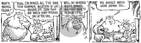 The Grizzwells on Friday August 18, 1995 Comic Strip