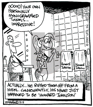 Reality Check on Wednesday December 5, 2007 Comic Strip