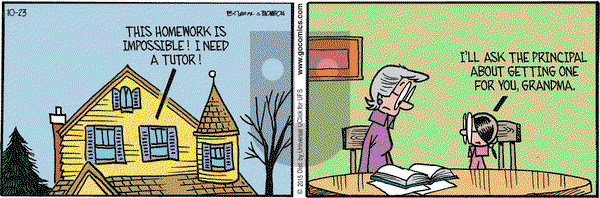 Grand Avenue on Friday October 23, 2015 Comic Strip