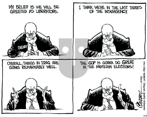 Stuart Carlson on Friday November 3, 2006 Comic Strip