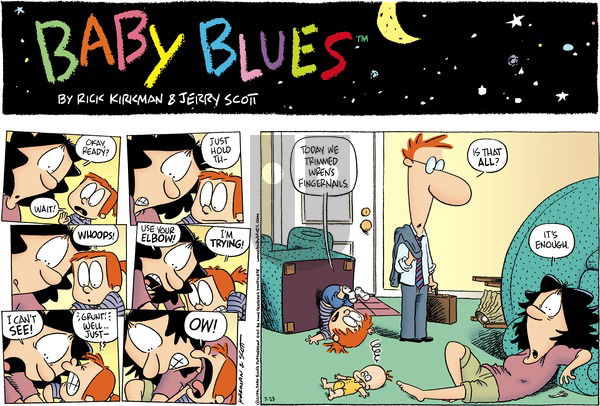 Baby Blues on Sunday July 23, 2006 Comic Strip