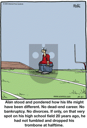 In the Bleachers on Tuesday January 31, 2006 Comic Strip