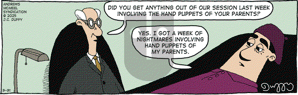 The Fusco Brothers on Monday March 31, 2025 Comic Strip