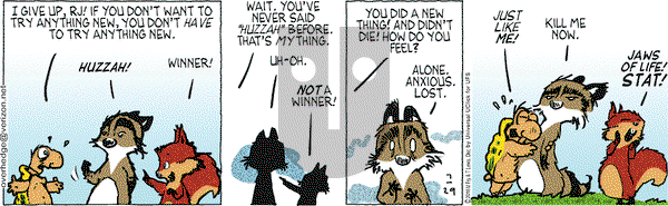 Over the Hedge on Friday July 29, 2016 Comic Strip