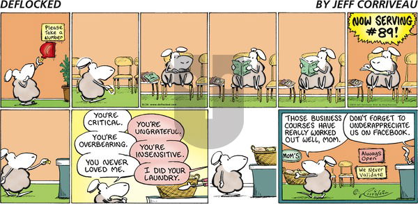 DeFlocked on Sunday August 24, 2014 Comic Strip