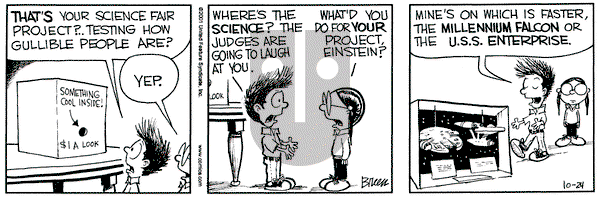 Grand Avenue on Wednesday October 24, 2001 Comic Strip