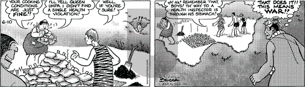 Alley Oop on Saturday June 10, 2006 Comic Strip