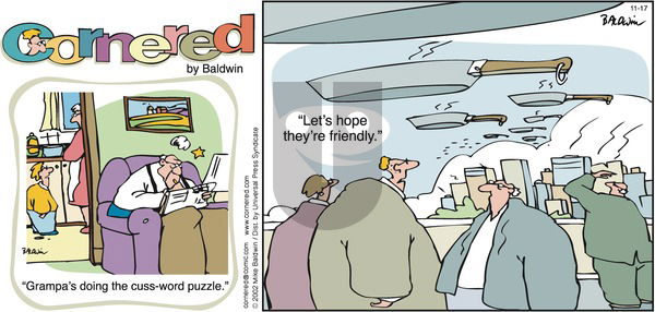 Cornered on Friday March 7, 2003 Comic Strip
