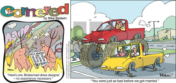 Cornered on Sunday April 19, 2020 Comic Strip