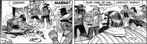 Alley Oop on Wednesday October 8, 1975 Comic Strip