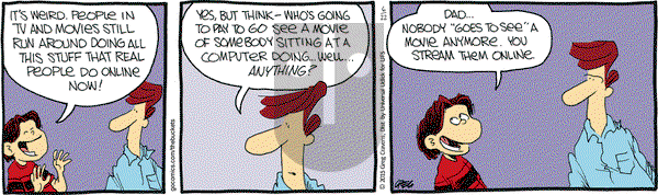 The Buckets on Monday June 22, 2015 Comic Strip