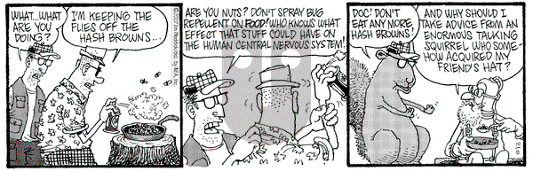 Monty on Monday October 8, 2007 Comic Strip