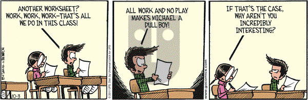 Grand Avenue on Monday October 3, 2011 Comic Strip