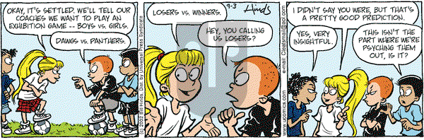 Cleats on Tuesday September 3, 2002 Comic Strip