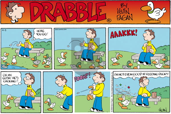 Drabble on Sunday April 2, 2006 Comic Strip