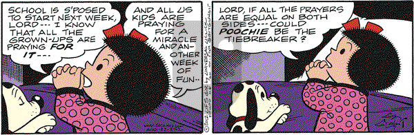 Nancy on Wednesday August 22, 2012 Comic Strip