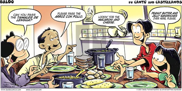 Baldo on Sunday September 2, 2001 Comic Strip