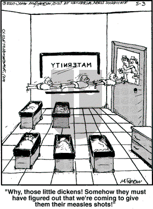 Close to Home on Thursday May 3, 2007 Comic Strip