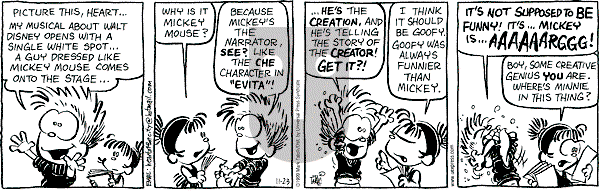 Heart of the City on Tuesday November 23, 1999 Comic Strip