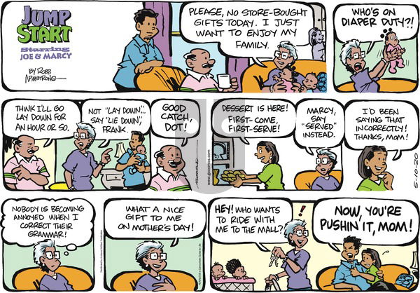 JumpStart on Sunday May 10, 2020 Comic Strip