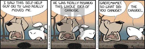 DeFlocked on Monday November 28, 2016 Comic Strip