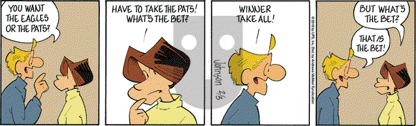 Arlo and Janis on Saturday February 3, 2018 Comic Strip