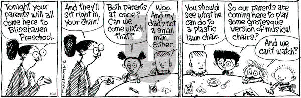 Cul de Sac on Wednesday October 3, 2012 Comic Strip