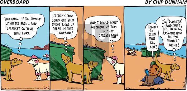 Overboard on Sunday October 16, 2016 Comic Strip