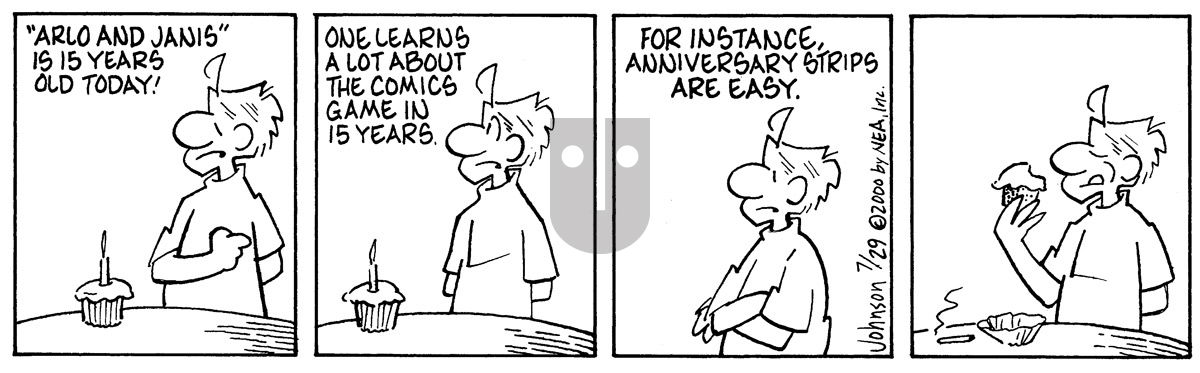 Arlo and Janis - Saturday July 29, 2000 Comic Strip