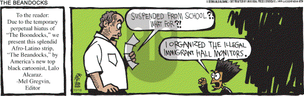 La Cucaracha on Wednesday October 18, 2006 Comic Strip