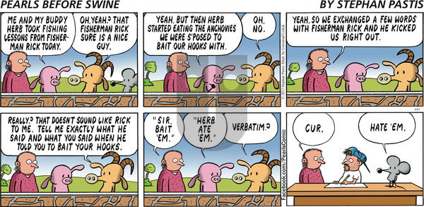 Pearls Before Swine on Sunday April 21, 2013 Comic Strip