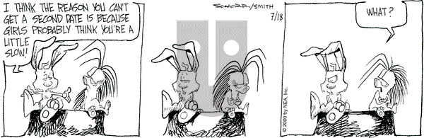 The Grizzwells on Tuesday July 18, 2000 Comic Strip