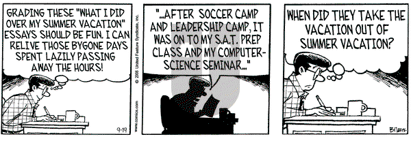 Grand Avenue on Tuesday September 19, 2006 Comic Strip
