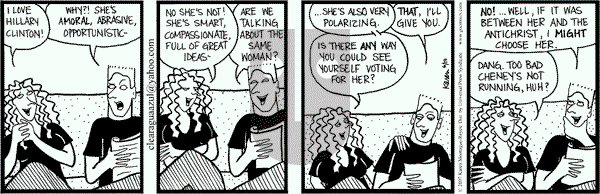 Clear Blue Water on Tuesday June 19, 2007 Comic Strip