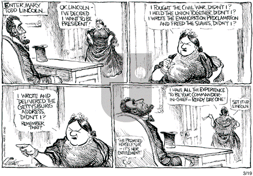 Pat Oliphant on Wednesday March 19, 2008 Comic Strip