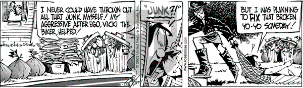 Rose is Rose on Friday August 22, 2003 Comic Strip