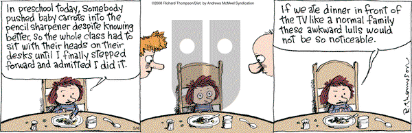 Cul de Sac on Friday May 4, 2018 Comic Strip