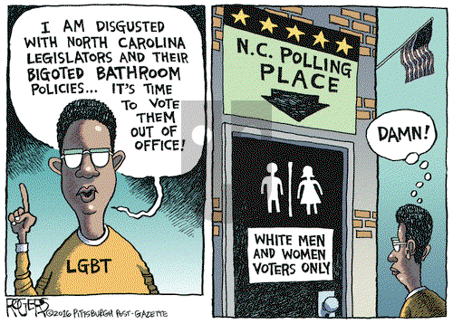 Rob Rogers on Tuesday May 3, 2016 Comic Strip