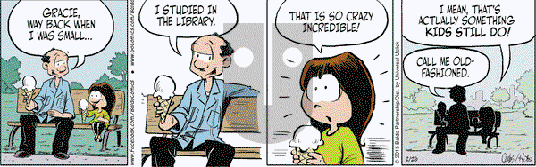 Baldo on Thursday February 26, 2015 Comic Strip