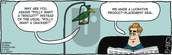 The Fusco Brothers - Tuesday February 18, 2025 Comic Strip