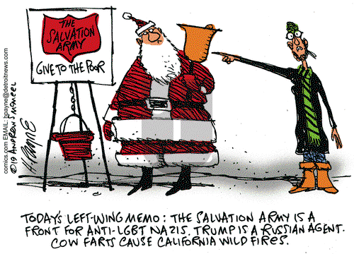 Henry Payne on Monday December 2, 2019 Comic Strip