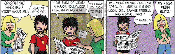 Luann - Thursday July 19, 2012 Comic Strip