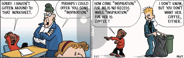 Frazz on Tuesday March 27, 2018 Comic Strip