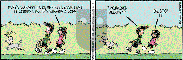 Grand Avenue on Tuesday July 8, 2014 Comic Strip